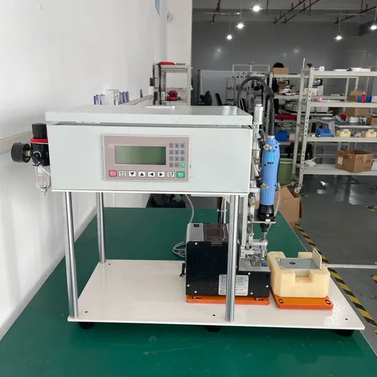 เครื่องสกรูอัตโนมัติแบบกึ่งอัตโนมัติ เครื่องขับสกรูแบบป้อนอัตโนมัติ เครื่องสกรูที่ปรับแต่งได้แบบเหยียบ pictures & photos