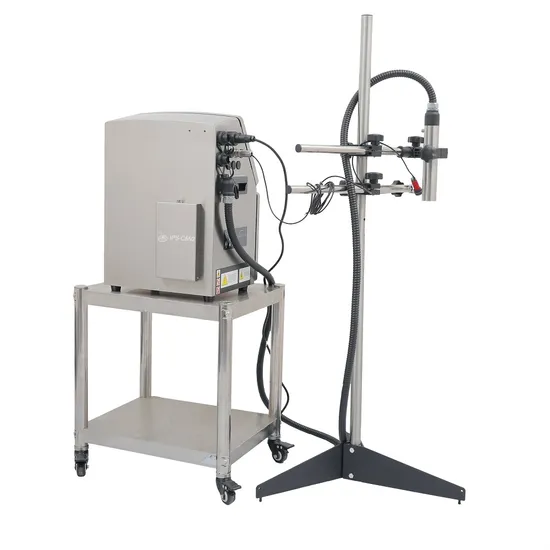 Industrielle kontinuierliche Tintenstrahldruckmaschine für Haltbarkeitsdatum, Chargencode und Barcode-Druck pictures & photos