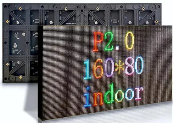Sinal de Publicidade em Painel de Matriz Interno RGB de Cores Completas Programável Hub75 Módulo de Tela LED P2 pictures & photos