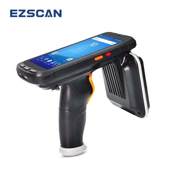Máy quét mã vạch PDA Android RFID tầm xa, thiết bị đọc và ghi RFID chắc chắn kèm SDK pictures & photos