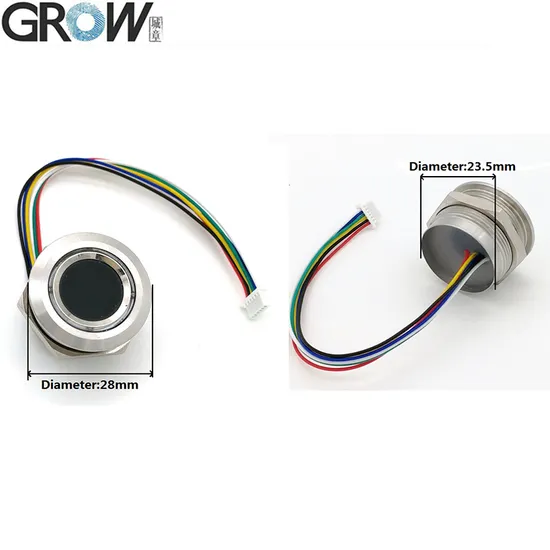 เติบโต R503 โมดูลเซ็นเซอร์สแกนลายนิ้วมือแบบควบคุม LED รอบใหม่ pictures & photos