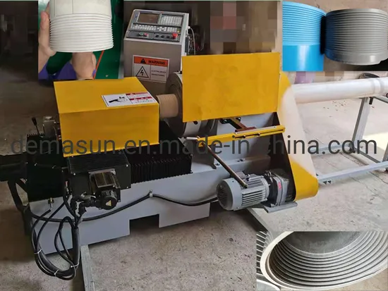 Machine de production de tuyaux en PVC, machine de fabrication de tubes, ligne d'extrusion plastique, fileteuse de tuyaux, machine à tuyaux en PVC, machine plastique, fileteuse de tubes pictures & photos