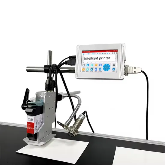 Direktverkauf ab Werk 600dpi Auflösungs-Inkjet-Drucker Chargen-Tij-Codiermaschine Box Haltbarkeitsdatum Chargen-Code Anzeige pictures & photos