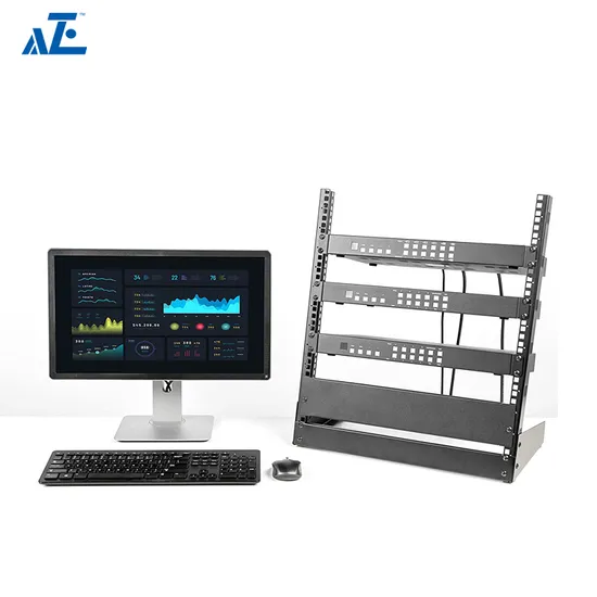 6u 8u 12u 19-Inch Struttura Aperta per Desktop 2 Rack a Montante Rete pictures & photos