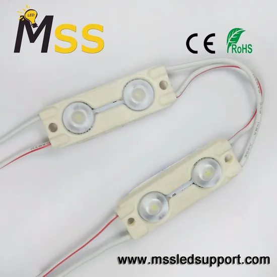 Módulo LED a Prueba de Agua DC12V 0.48W 2 Luz LED SMD 2835 Módulos de Inyección LED Mini para Iluminación de Señalización pictures & photos