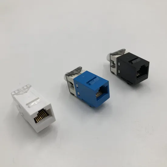 AMP RJ45 Bağlantı CAT6 Keystone Jack Bilgisayar Ağı Kablolama Soket Modülü pictures & photos