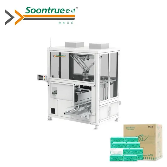 Macchina automatica per il confezionamento di fazzoletti in scatola, sistema di carico automatico ad alta velocità con controllo servo, programmazione PLC, stabile per alimenti, prodotti farmaceutici ed elettronica pictures & photos