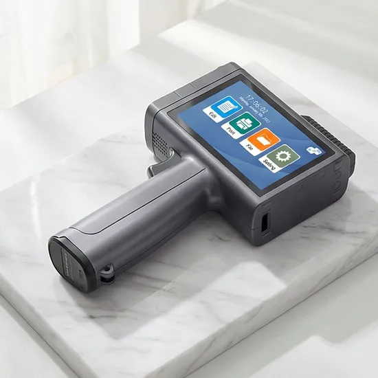 Mini kapazitiver Touchscreen Handheld Datencoder tragbare Inkjet-Codiermaschine pictures & photos