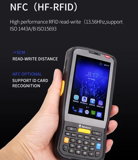2D 바코드 스캐너 견고한 산업 재고 데이터 수집 단말기 PDA pictures & photos