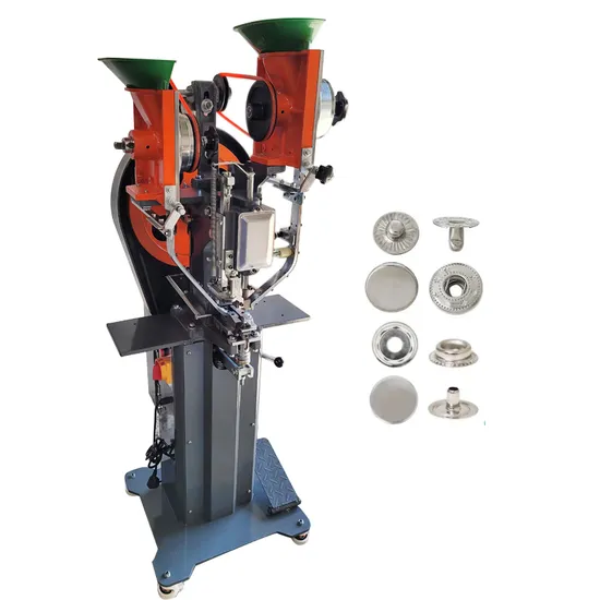 Automatische Knopf-Nietmaschine, automatische Nietausrüstung für Druckknöpfe pictures & photos