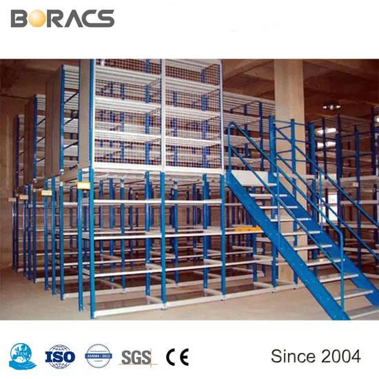 Rack mezzanino e pavimento piattaforma ad alta utilizzazione dello spazio, sistema di scaffalature multi livello pictures & photos