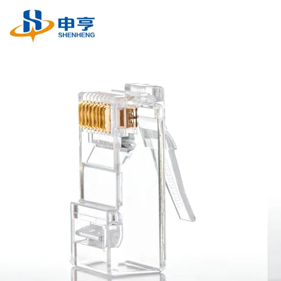 CAT6 모듈러 플러그 6 네트워크 이더넷 UTP 케이블 RJ45 크리스탈 모듈 플러그 8pin CAT6 RJ45 모듈 플러그 pictures & photos