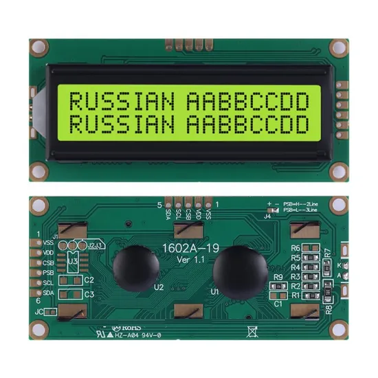 5V โมดูลจอแสดงผล LCD สองแถวสำหรับการควบคุม Arduino pictures & photos