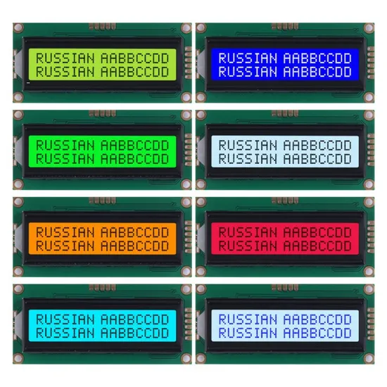 5V โมดูลจอแสดงผล LCD สองแถวสำหรับการควบคุม Arduino pictures & photos