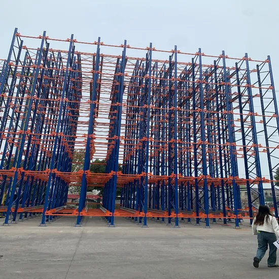 Sistema de almacenamiento automático de chapa metálica para estanterías industriales, estantes de almacenamiento en almacén como estantes RS con estantería de palets selectiva pictures & photos