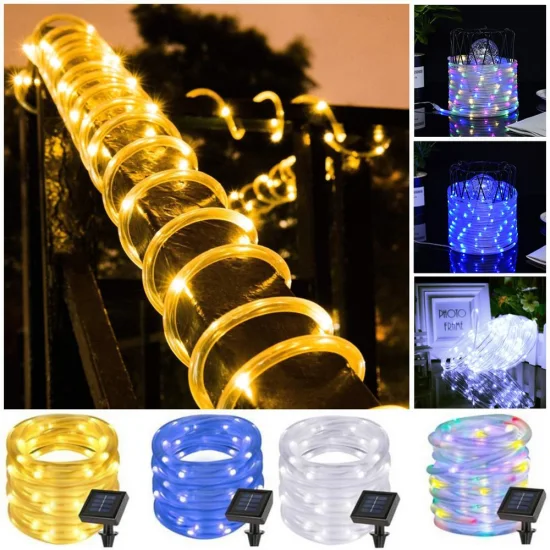100 LED Solar Seil Röhren Lichter pictures & photos