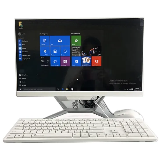 Weißes Shell-Rahmenloses Desktop-All-in-One-Computer Büromaschine Spiel-All-in-One-Gerät pictures & photos
