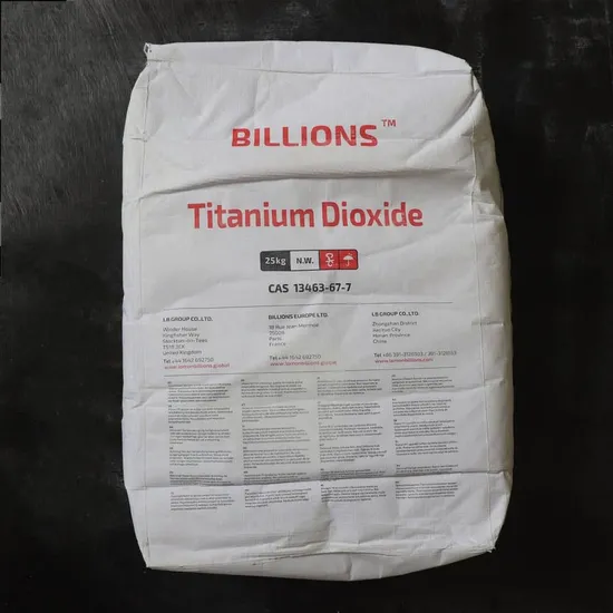 กระบวนการคลอไรด์ ไทเทเนียมไดออกไซด์รูไทล์ TiO2 Blr-883 สำหรับฟิล์ม PVC ประสิทธิภาพสูง pictures & photos