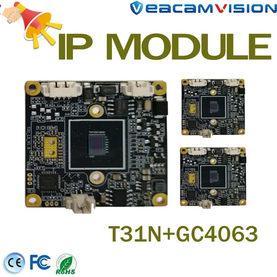 Computerteile PCB-Chipsatz 2/4/5/8MP IP PCBA-Modul Kamera Unterstützung Bewegungsdetektion Menschenerkennung IP-Kameramodul pictures & photos