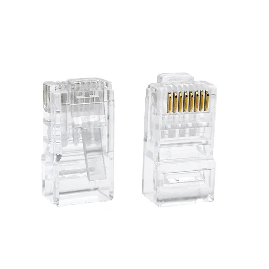 CAT6 모듈러 플러그 6 네트워크 이더넷 UTP 케이블 RJ45 크리스탈 모듈 플러그 8pin CAT6 RJ45 모듈 플러그 pictures & photos