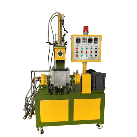 Macchina di miscelazione interna automatica PLC personalizzata ad alta coppia per la compattazione di masterbatch in gomma e plastica, macchina per test di campioni R&D di piccole dimensioni pictures & photos
