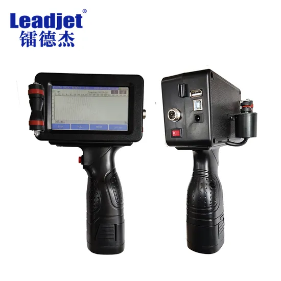 S500 Leadjet Code Etikettendrucker Tintenstrahl Handheld Tragbare Codiermaschine/ Thermo-Inkjet-Drucker pictures & photos