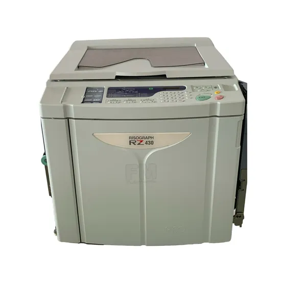เครื่องพิมพ์ดิจิตอล Riso Rz330 Rz430 B4 เครื่องทำสำเนาเอกสารความเร็วสูง มีประสิทธิภาพ เครื่องพิมพ์ที่ผ่านการปรับปรุงใหม่ pictures & photos