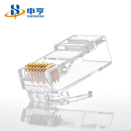 CAT6 모듈러 플러그 6 네트워크 이더넷 UTP 케이블 RJ45 크리스탈 모듈 플러그 8pin CAT6 RJ45 모듈 플러그 pictures & photos
