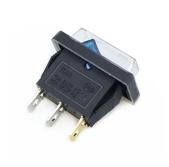 encendido apagado R13-Rocker Interruptor con 12V 220V Luz DOT Rleil Interruptor de palanca T105 Interruptor de palanca T85 Kcd3 pictures & photos