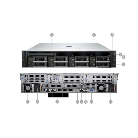 أجهزة هندسية متعددة المهام من Dell Precision R7960 Rack بمعالجي Xeon مزدوجين W-3433 pictures & photos