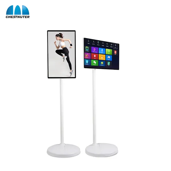 24 Inch Aanraakscherm CPU Android OS Ingebouwde Batterij met 13MP Camera Slimme Mobiele Draagbare Weergave Rotatie Monitor pictures & photos