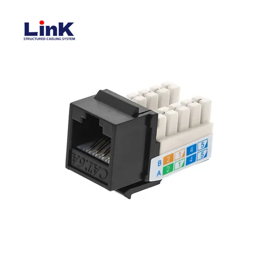 ネットワークモジュール RJ45 CAT6 UTPメスキーストーンジャック パッチパネル用 pictures & photos