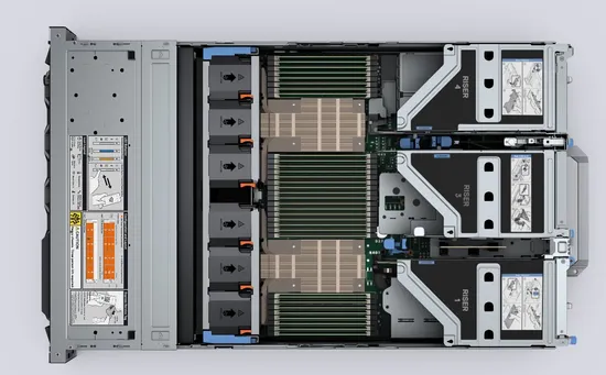 خادم جديد D Ell Poweredge R750 R750xs R760 R760xs R750xa مع معالج إنتل 2u خادم رف pictures & photos