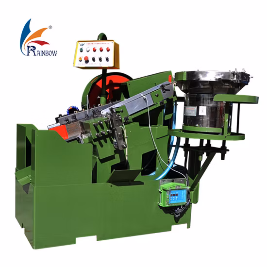 Macchina automatica per filettatura viti, macchina per laminazione filetti ad alta velocità pictures & photos