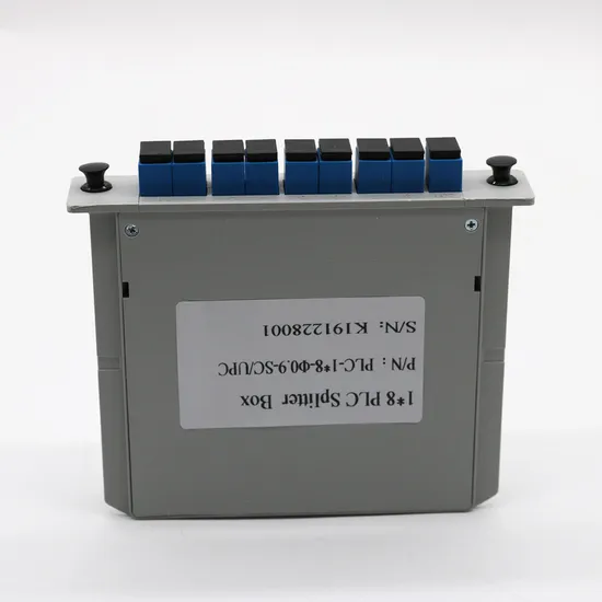 Modulo di distribuzione del segnale luminoso stabile a splitter ottico PLC per telecomunicazioni e centri dati pictures & photos