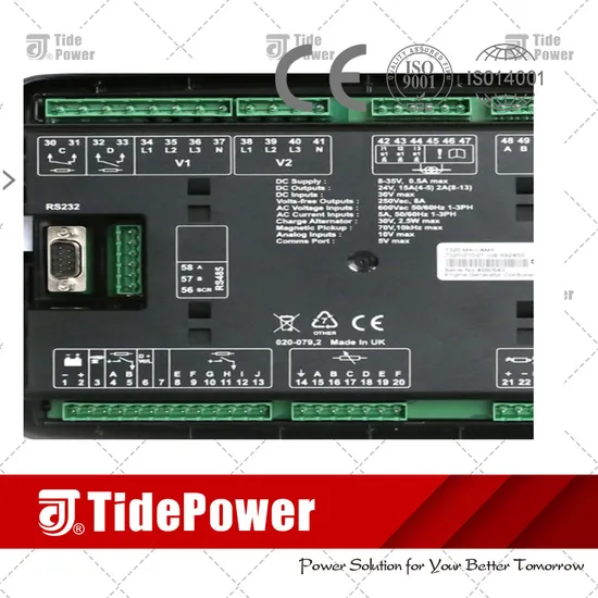 Contrôleur de générateur automatique intelligent pour les profondeurs marines Dse7320 Module de contrôle de groupe électrogène pictures & photos