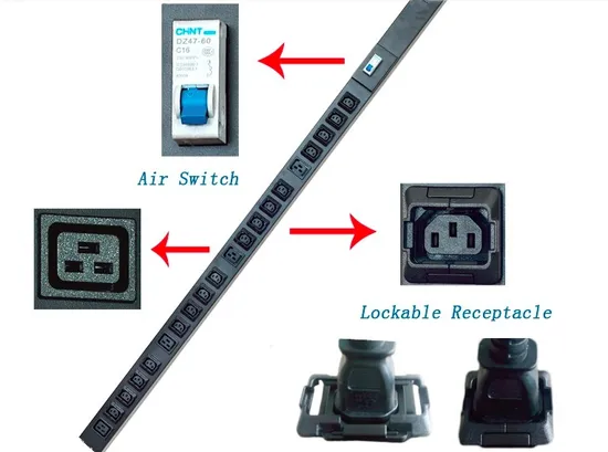 19 Zoll IEC Typ Basis PDU Universelle Steckdosen Stromverteilungseinheit pictures & photos