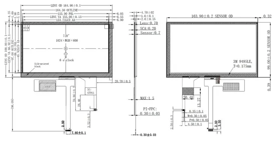 Esp32-P4 Display LCD TFT IPS da 7 pollici per Raspberry Pi con interfaccia Mipi Dsi, pannello e modulo schermo pictures & photos