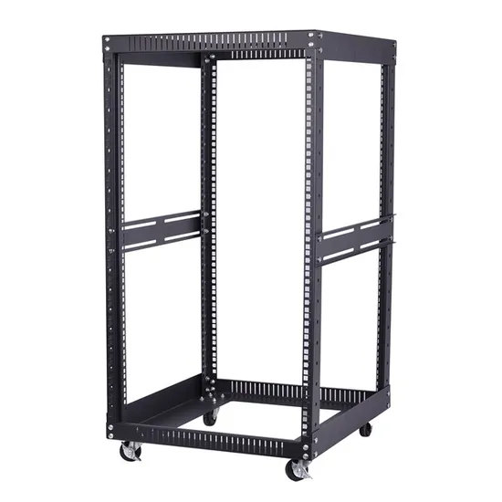 Produzione 4 Posto Telaio Aperto Rack Dati con Ruote per Networking pictures & photos