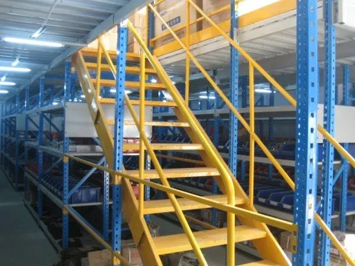 倉庫保管 多層ラック 強力な荷重 スチールプラットフォーム構造 メザニン 多層ラック パレットラックシステム pictures & photos