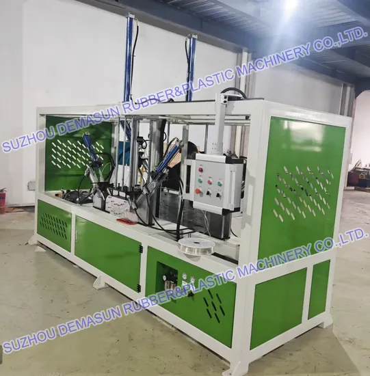 Máy sản xuất phụ kiện PVC bán tự động, máy uốn PVC, máy uốn cổ pictures & photos