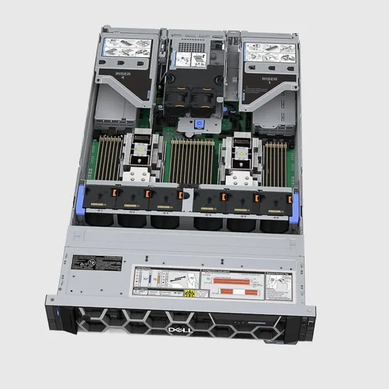 พาวเวอร์เอดจ์ R7725 2U เซิร์ฟเวอร์แร็ค AMD DDR5 ปัญญาประดิษฐ์/การเรียนรู้ของเครื่อง การวิเคราะห์ข้อมูลขนาดใหญ่ pictures & photos