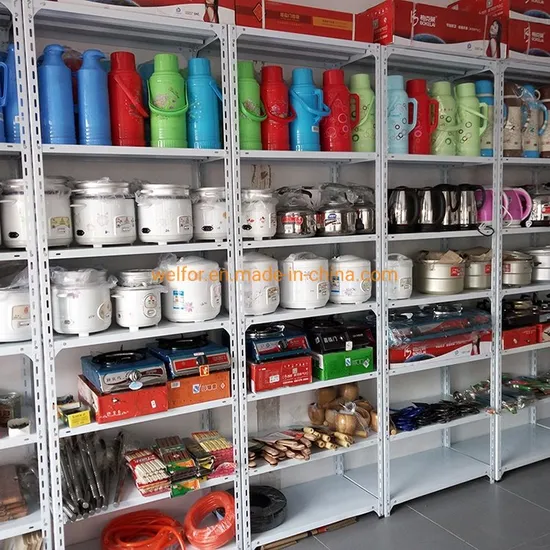 Lagerregale leichte Belastung geschlitzte Winkelstahlregale Riegelregalträger verstellbares Regal pictures & photos