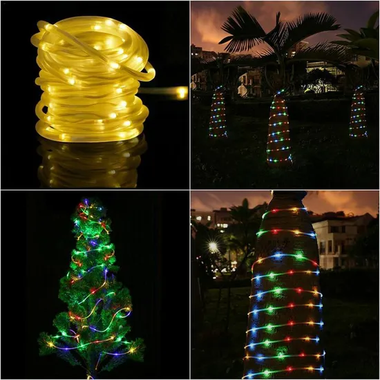 100 LED Solar Seil Röhren Lichter pictures & photos