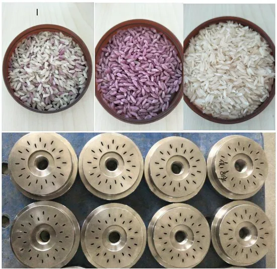 Línea de producción de arroz instantáneo de tapioca completamente automática certificada CE, fábrica de arroz fortificado pictures & photos