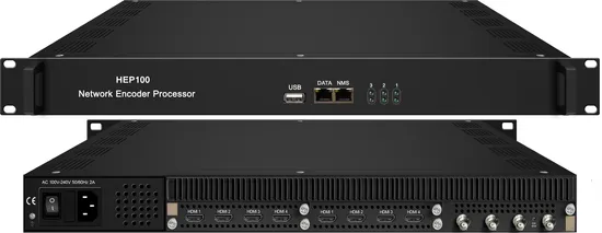 12 Saluran HDMI SDI CVBS ke IP H. 265 Pengkode Media Jaringan Melalui UDP Rtp Rtsp Rtmp HTTP Hls Streaming pictures & photos