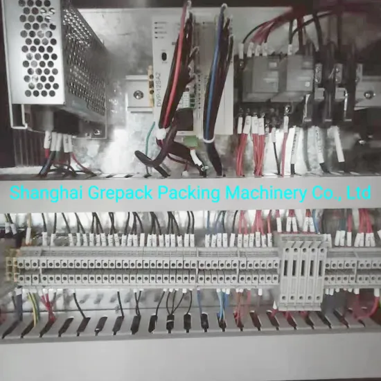 Große runde Flasche automatische Etikettiermaschine mit Banddrucker pictures & photos