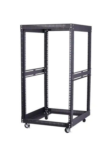 12u 14u Server Rack Offenes Gestell mit Rollen 4 Post Schnelle Montage 19 Zoll Datenrack pictures & photos