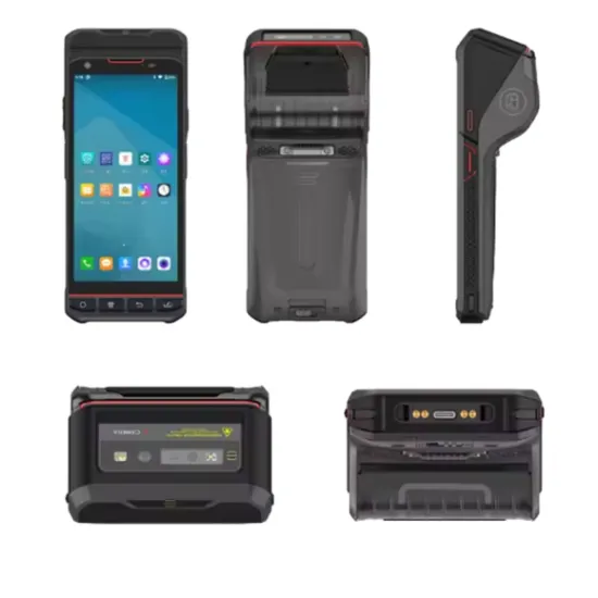 5.5 Máy quét mã vạch NFC thông minh Android POS với máy in pictures & photos
