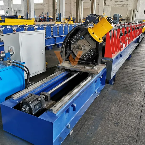 Yanwu Automatische Palletstelling Magazijn Rekken Upright Rolvormmachine Productielijn pictures & photos